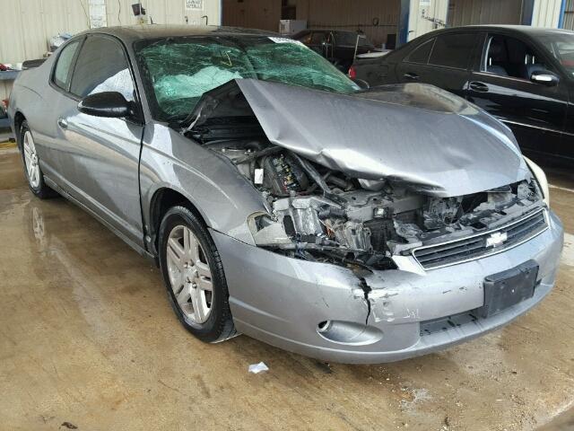 2G1WK151X69249277 - 2006 CHEVROLET MONTE CARL 灰色 照片 1