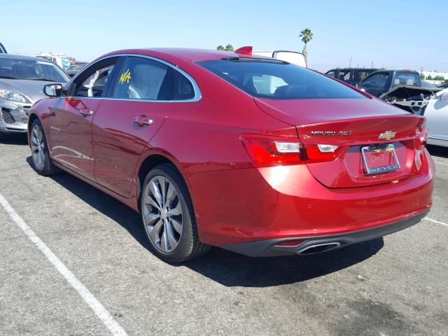 1G1ZH5SX2GF328401 - 2016 CHEVROLET MALIBU PRE RED photo 3