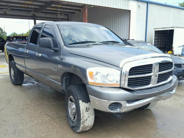 3D7KS28D06G113253 - 2006 DODGE RAM 2500 S GRAY photo 1