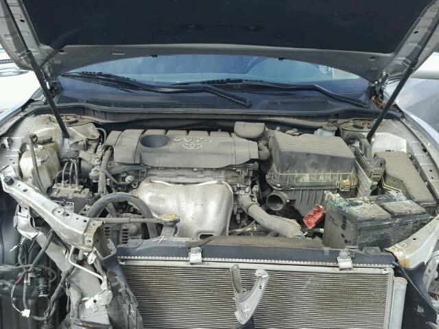 4T1BF3EK1AU060782 - 2010 TOYOTA CAMRY BASE SILVER photo 7