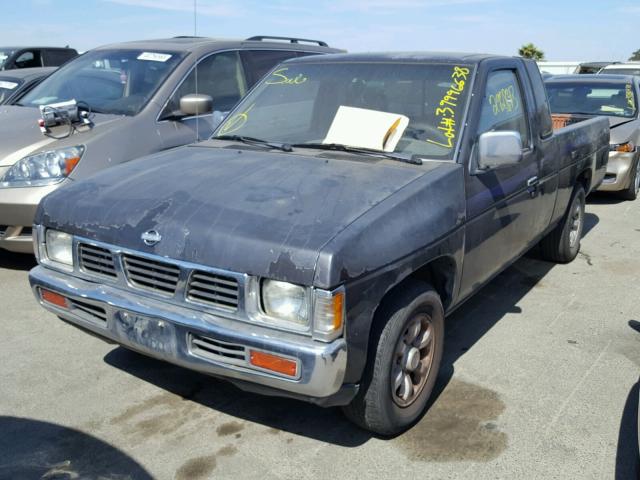 1N6SD16S7VC380176 - 1997 NISSAN TRUCK KING GRAY photo 2