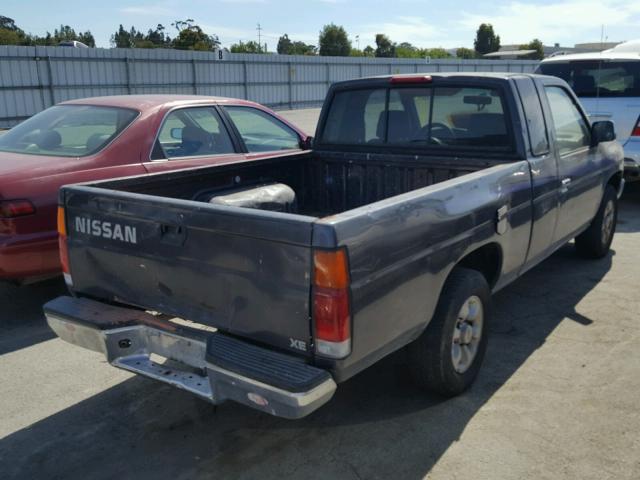 1N6SD16S7VC380176 - 1997 NISSAN TRUCK KING GRAY photo 4