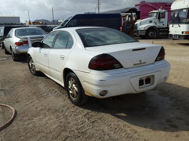 1G2NF52E94M500736 - 2004 PONTIAC GRAND AM S თეთრი ფოტო 3