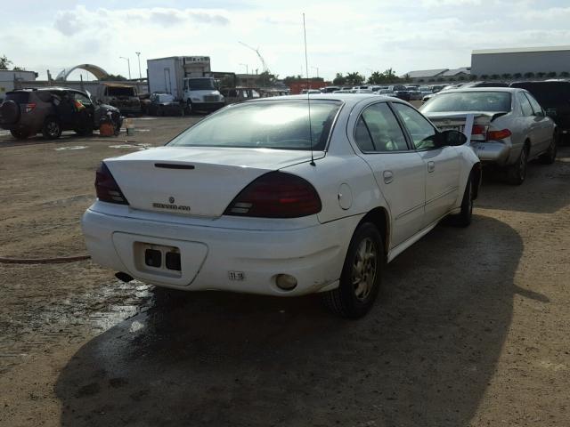 1G2NF52E94M500736 - 2004 PONTIAC GRAND AM S თეთრი ფოტო 4