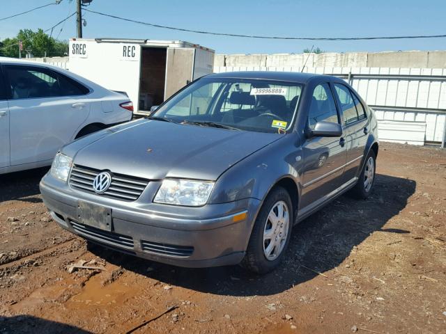 3VWRK69M44M016194 - 2004 VOLKSWAGEN JETTA GL GRAY photo 2