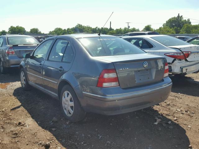 3VWRK69M44M016194 - 2004 VOLKSWAGEN JETTA GL GRAY photo 3