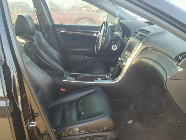 19UUA66245A080125 - 2005 ACURA TL BLACK photo 5