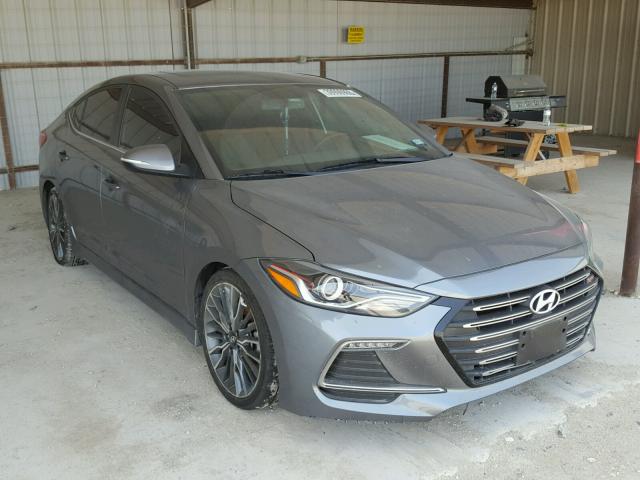 KMHD04LB0JU486191 - 2018 HYUNDAI ELANTRA SP SILVER photo 1