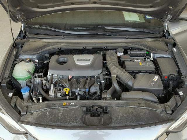 KMHD04LB0JU486191 - 2018 HYUNDAI ELANTRA SP SILVER photo 7