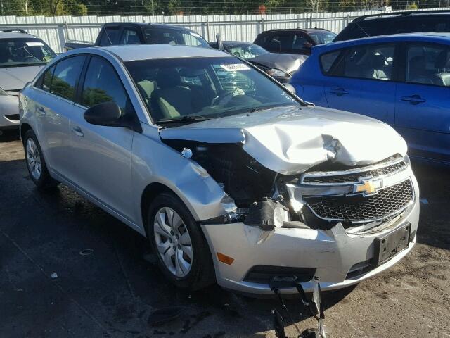 1G1PC5SH4C7222289 - 2012 CHEVROLET CRUZE LS SILVER photo 1