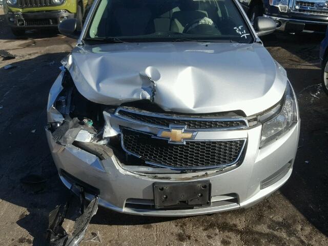 1G1PC5SH4C7222289 - 2012 CHEVROLET CRUZE LS SILVER photo 9