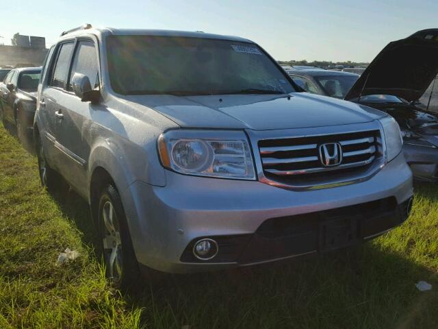 5FNYF4H99FB003789 - 2015 HONDA PILOT TOUR SILVER photo 1