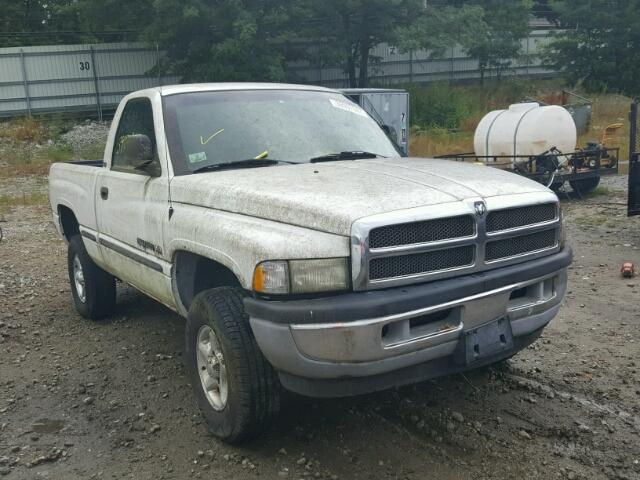 3B7HF16Y1XM595727 - 1999 DODGE RAM 1500 WHITE photo 1