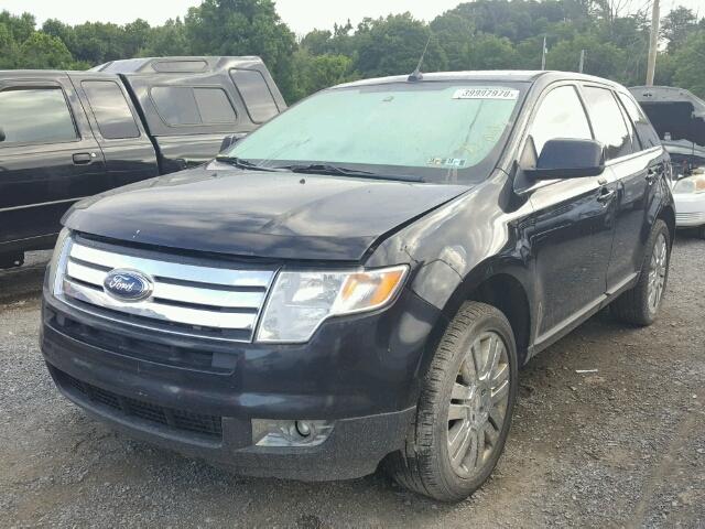 2FMDK49C48BB11799 - 2008 FORD EDGE LIMIT BLACK photo 2