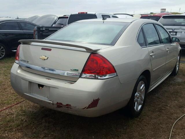 2G1WG5EK2B1308378 - 2011 CHEVROLET IMPALA TAN photo 4