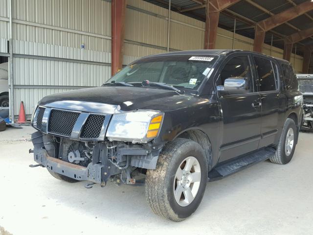 5N1AA08B26N734525 - 2006 NISSAN ARMADA SE BLACK photo 2