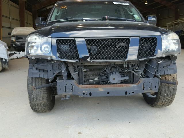 5N1AA08B26N734525 - 2006 NISSAN ARMADA SE BLACK photo 9