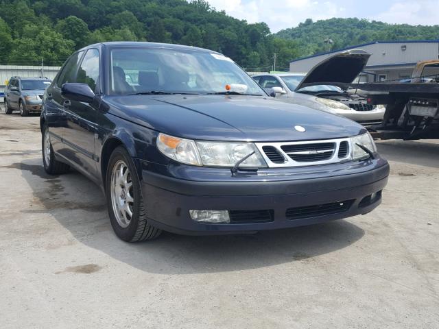 YS3ED48E013034210 - 2001 SAAB 9-5 BLUE photo 1