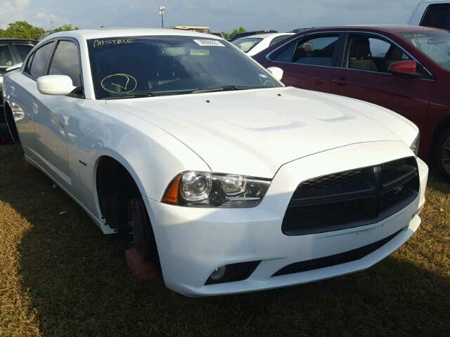 2C3CDXCT6DH672294 - 2013 DODGE CHARGER R/ WHITE photo 1