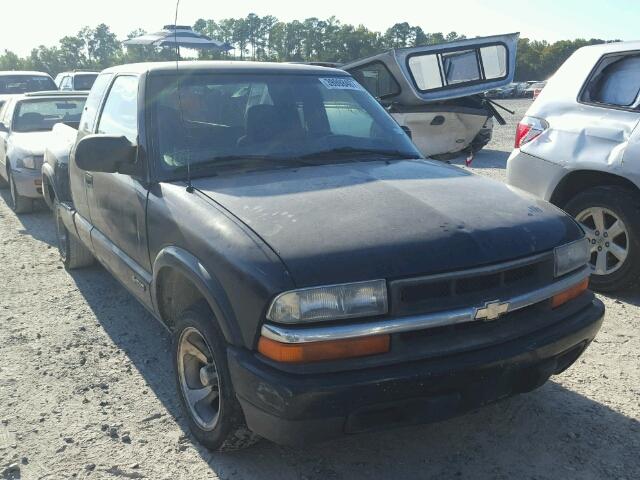 1GCCS19XX38199884 - 2003 CHEVROLET S TRUCK BLACK photo 1