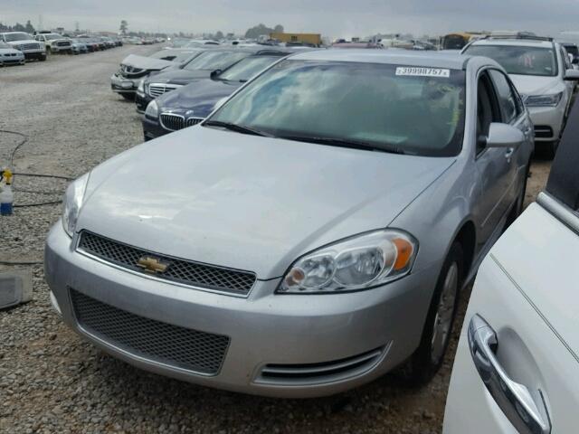 2G1WB5E36C1164827 - 2012 CHEVROLET IMPALA LT SILVER photo 2