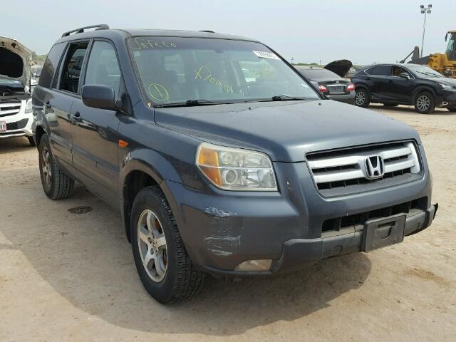 5FNYF285X6B009358 - 2006 HONDA PILOT EX GRAY photo 1