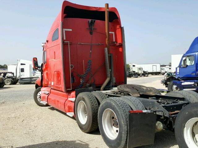 1XKTD69X71J880232 - 2001 KENWORTH CONSTRUCTI RED photo 3