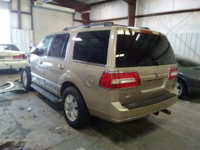 5LMFU28518LJ10097 - 2008 LINCOLN NAVIGATOR TAN photo 3