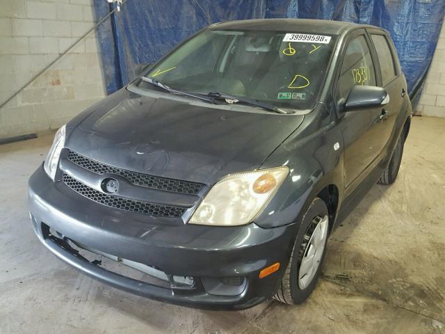 JTKKT604160134510 - 2006 TOYOTA SCION XA GRAY photo 2