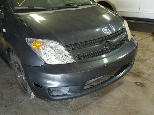 JTKKT604160134510 - 2006 TOYOTA SCION XA GRAY photo 9
