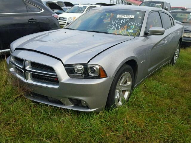 2C3CDXCT0EH155204 - 2014 DODGE CHARGER R/ GRAY photo 2