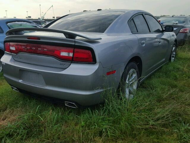 2C3CDXCT0EH155204 - 2014 DODGE CHARGER R/ GRAY photo 4