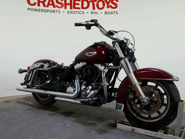 1HD1FBM12EB712697 - 2014 HARLEY-DAVIDSON FLHR ROAD MAROON photo 2