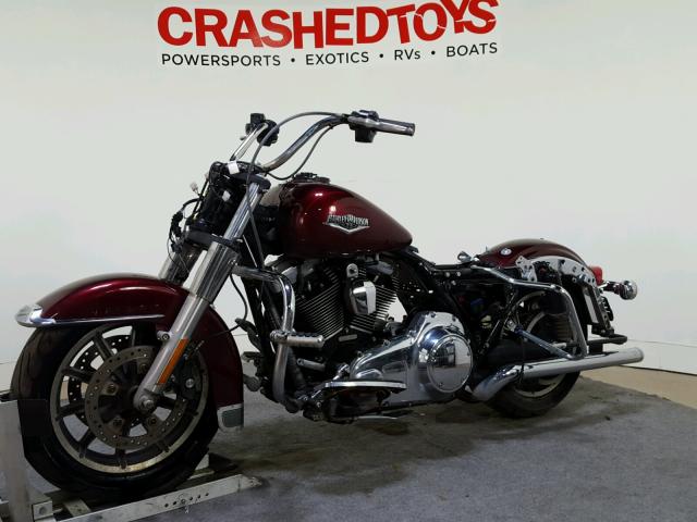 1HD1FBM12EB712697 - 2014 HARLEY-DAVIDSON FLHR ROAD MAROON photo 4