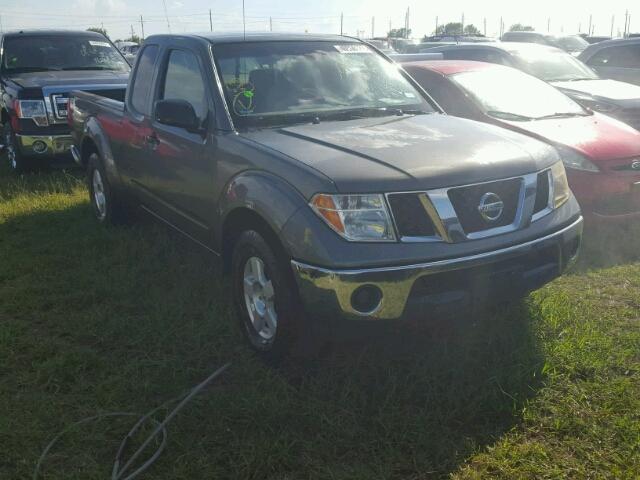 1N6AD06U06C472982 - 2006 NISSAN FRONTIER K GRAY photo 1