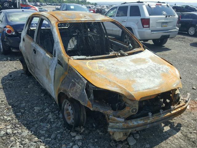 KL1TD6DE2AB048963 - 2010 CHEVROLET AVEO LS SILVER photo 1