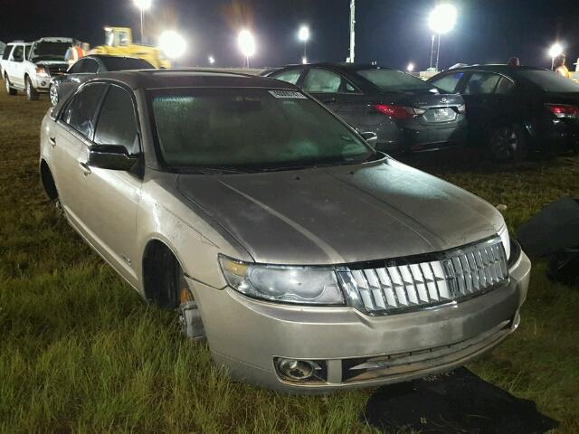 3LNHM26T47R650783 - 2007 LINCOLN MKZ TAN photo 1