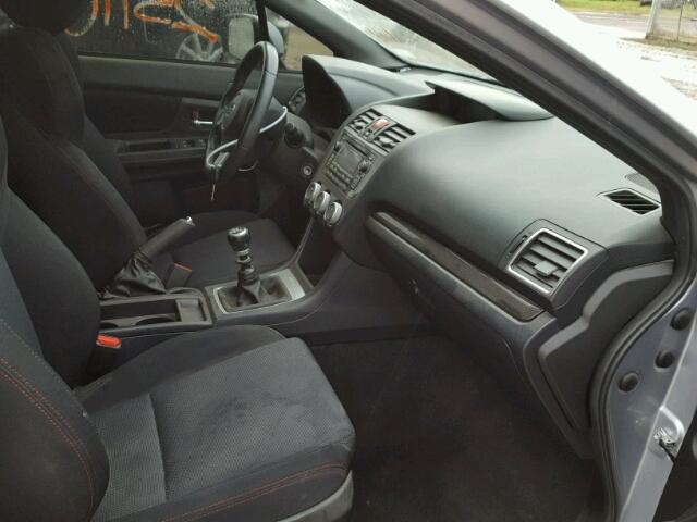 JF1VA1A65F9835033 - 2015 SUBARU WRX SILVER photo 5