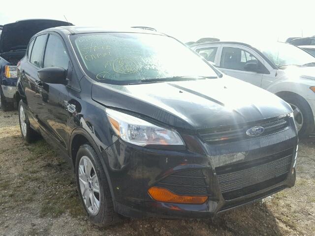 1FMCU0F78DUB70378 - 2013 FORD ESCAPE S BLACK photo 1