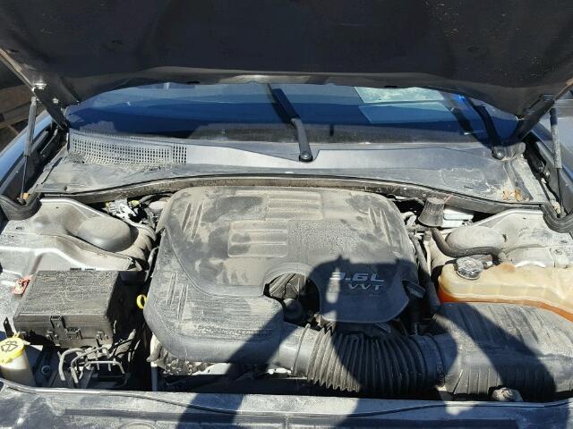 2B3CL3CG1BH581989 - 2011 DODGE CHARGER GRAY photo 7