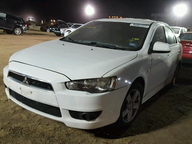 JA3AU26U49U006600 - 2009 MITSUBISHI LANCER WHITE photo 2