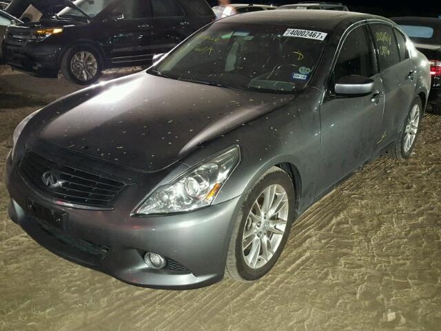 JN1CV6APXBM500940 - 2011 INFINITI G37 CHARCOAL photo 2