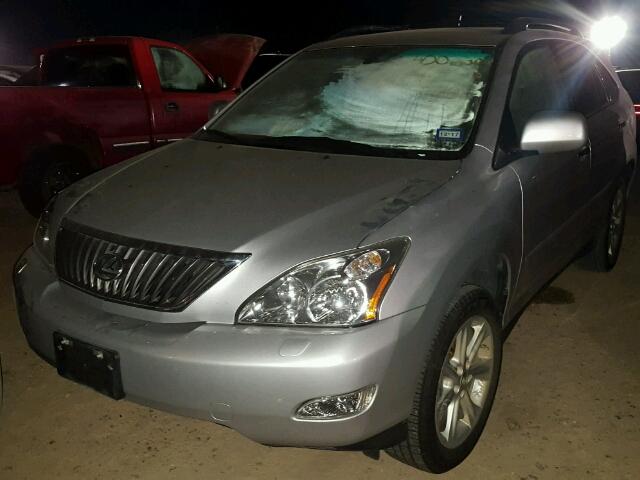 2T2GK31U59C079529 - 2009 LEXUS RX SILVER photo 2