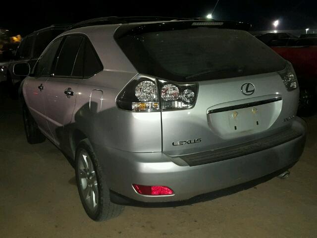 2T2GK31U59C079529 - 2009 LEXUS RX SILVER photo 3