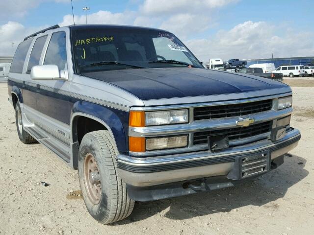 3GNFK16R5XG114931 - 1999 CHEVROLET SUBURBAN K BLUE photo 1