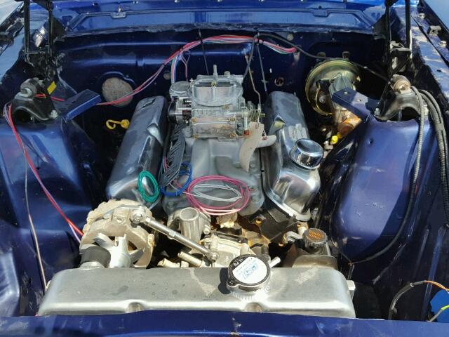 5F07C759746 - 1965 FORD MUSTANG BLUE photo 7