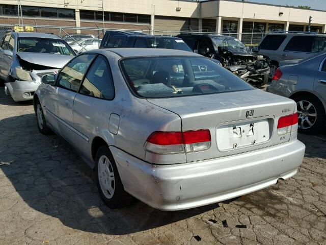 1HGEJ8243YL037749 - 2000 HONDA CIVIC EX ვერცხლისფერი ფოტო 3
