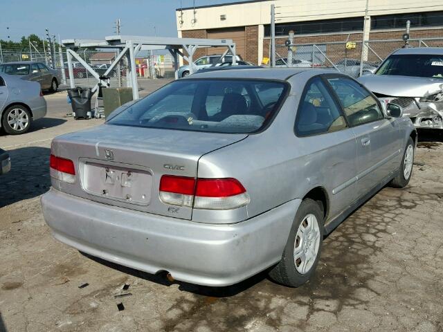 1HGEJ8243YL037749 - 2000 HONDA CIVIC EX ვერცხლისფერი ფოტო 4