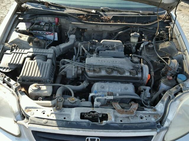 1HGEJ8243YL037749 - 2000 HONDA CIVIC EX ვერცხლისფერი ფოტო 7