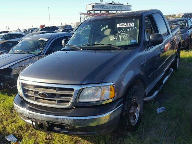 1FTRW07L13KB84606 - 2003 FORD F150 SUPER GRAY photo 2